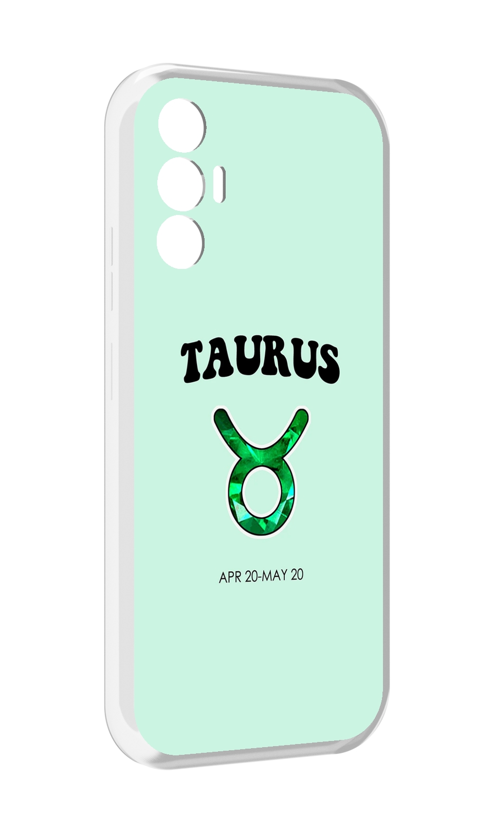 

Чехол MyPads знак-зодиака-телец-1 для Tecno Pova 3, Прозрачный, Tocco