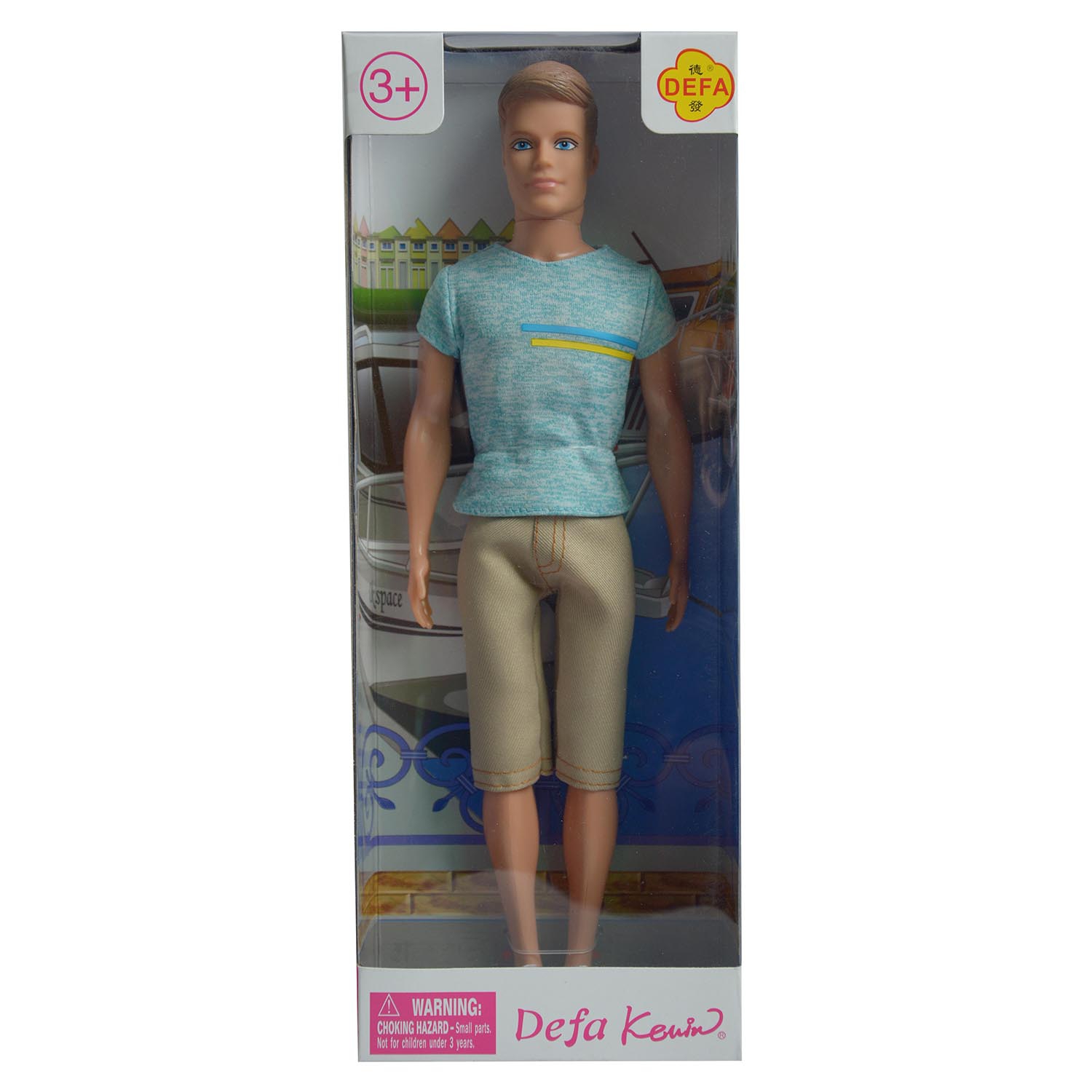 Кукла DEFA Lucy Бойфренд 32 см, голубой