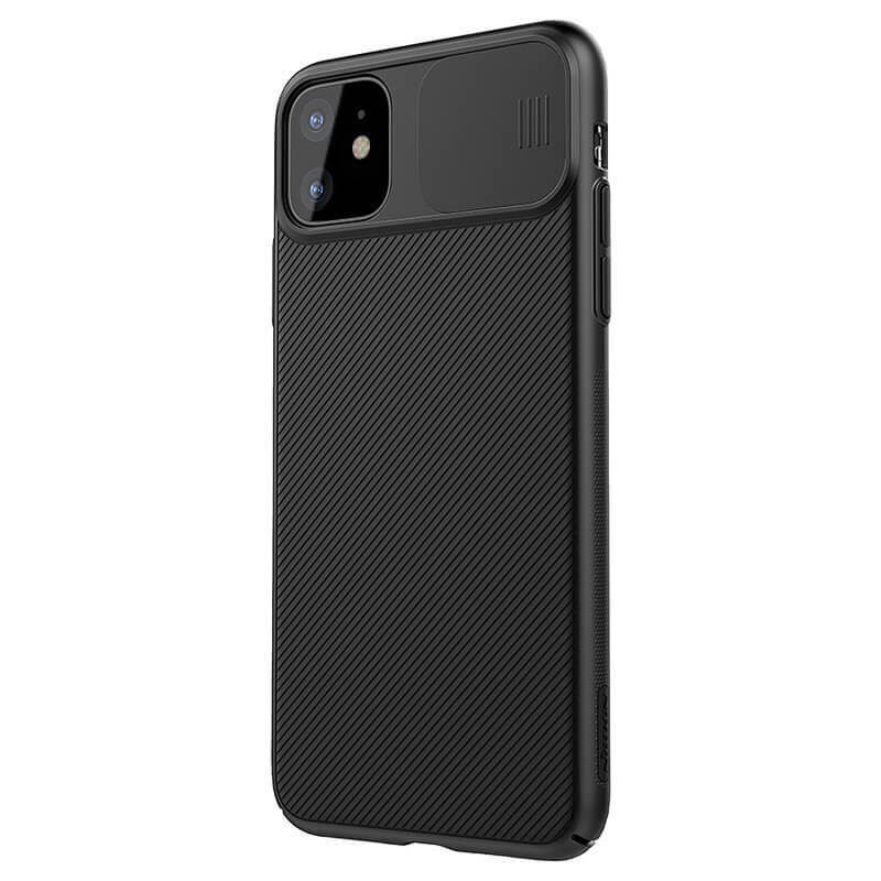 фото Накладка nillkin camshield case с защитой камеры для apple iphone 11 (черный)