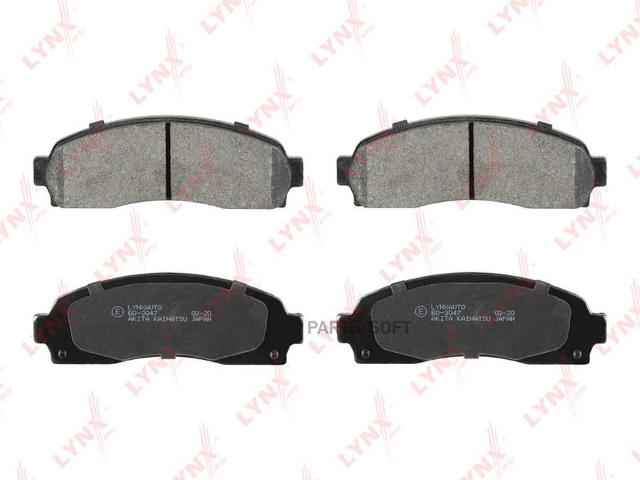 

Тормозные колодки LYNXauto дисковые BD3047