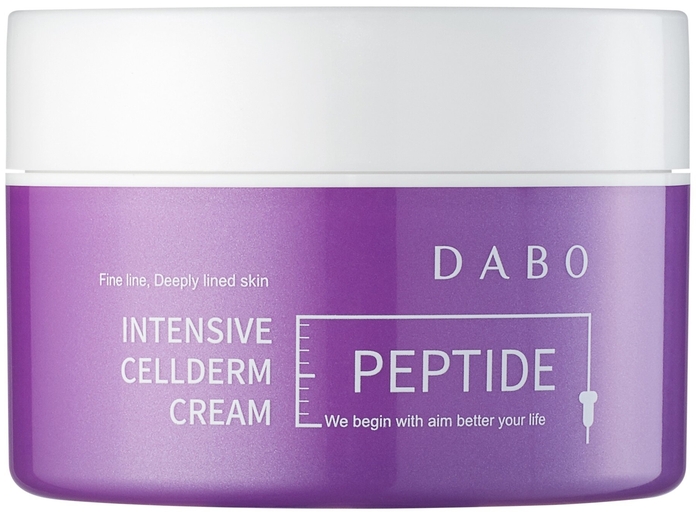 Антивозрастной крем для лица с пептидами DABO Peptide Intensive Cellderm Cream 120 мл