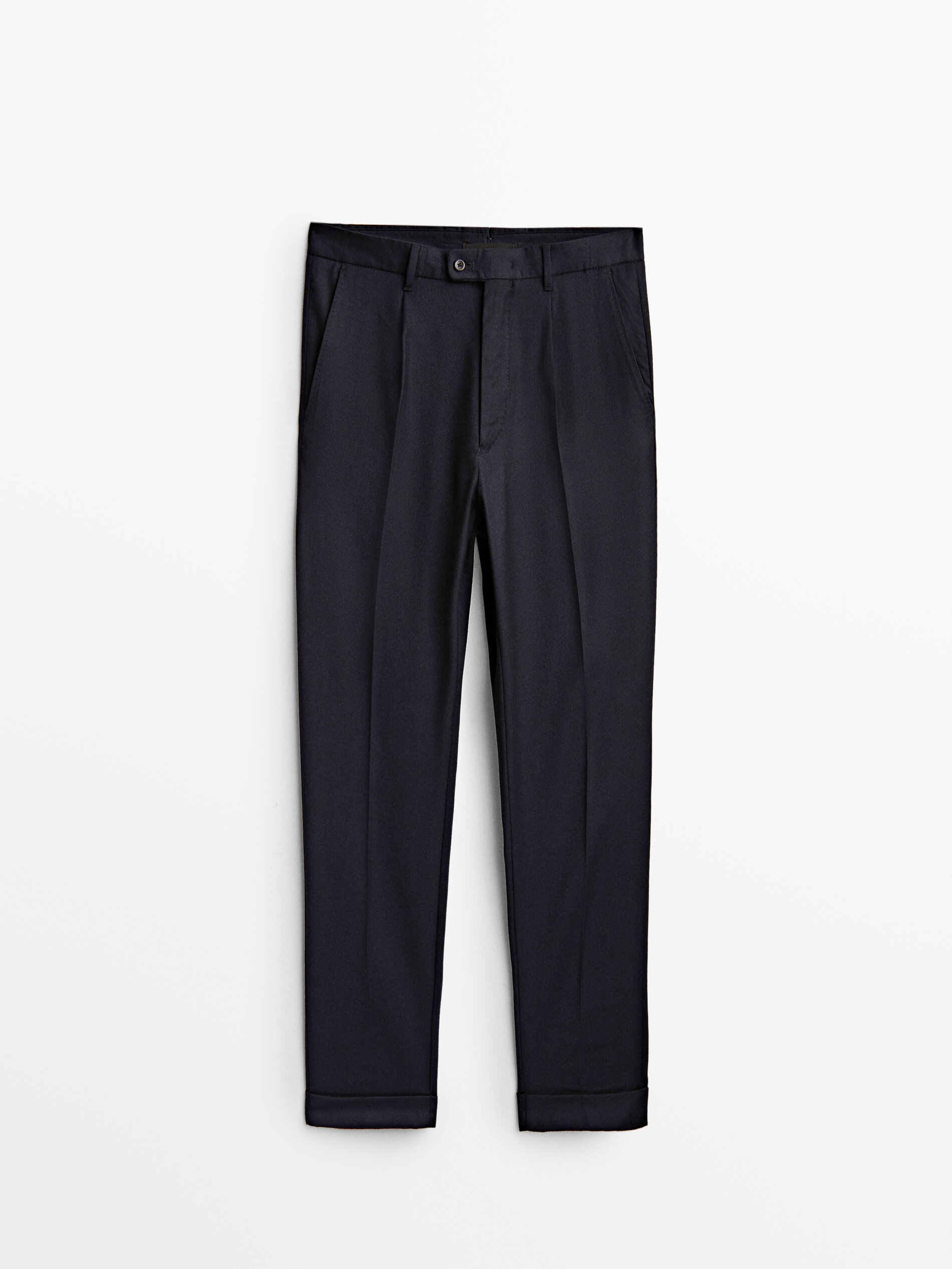

Брюки мужские Massimo Dutti 00089154401 синие 40, 00089154401