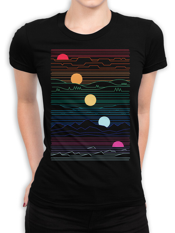 

Футболка женская DreamShirts Studio Закат и Рассвет 011-downsun-1 черная 3XL, Черный, Закат и Рассвет 011-downsun-1