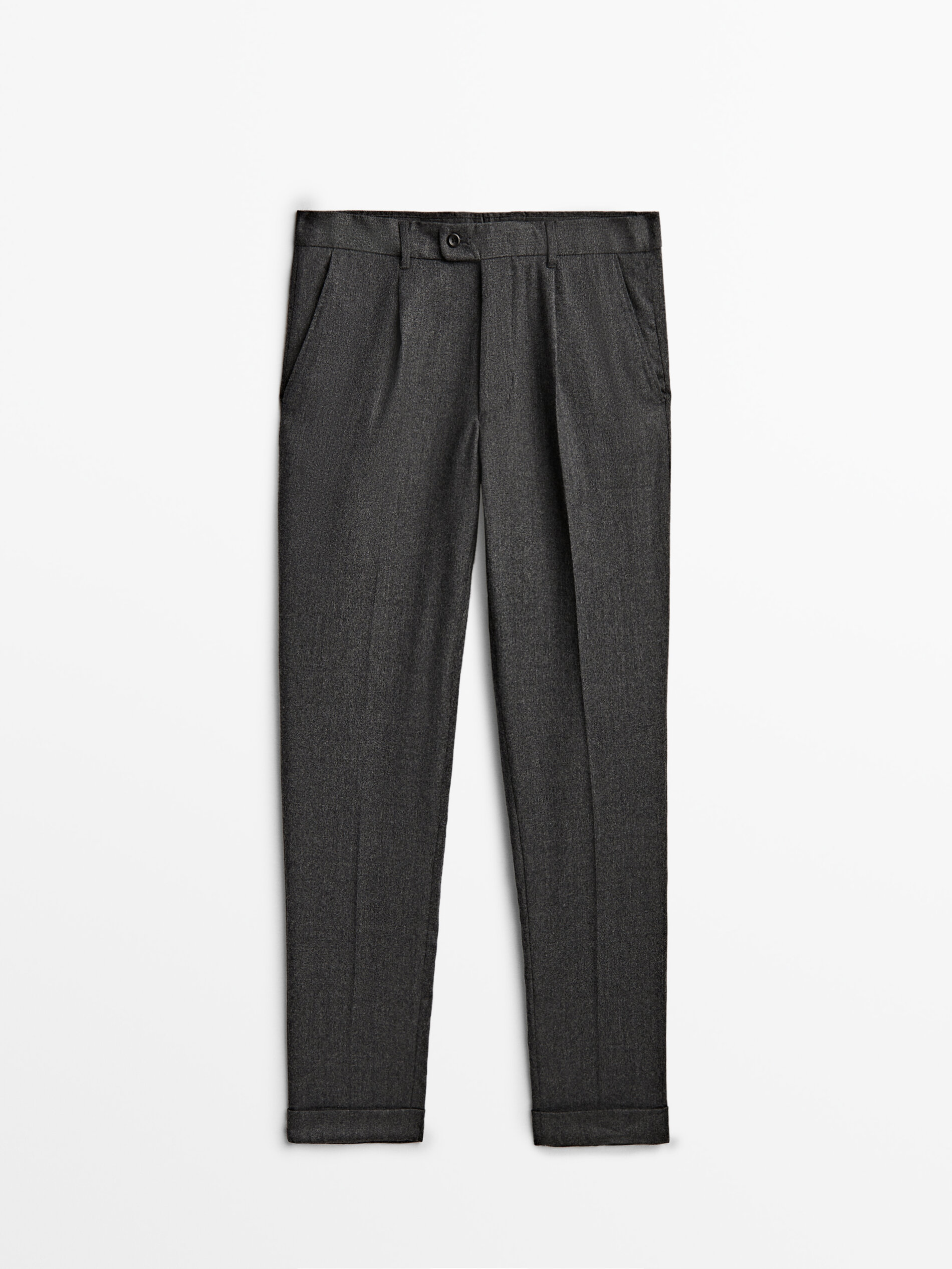 

Брюки мужские Massimo Dutti 00089154802 серые 48, 00089154802