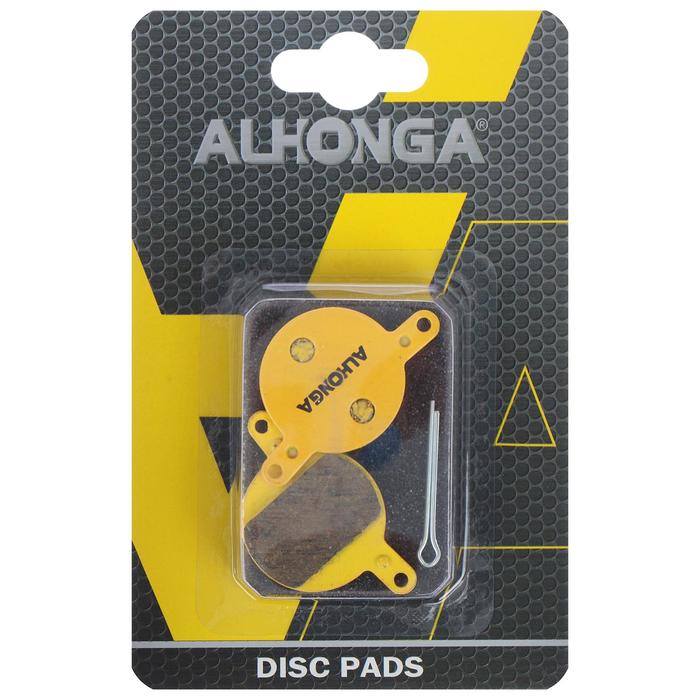 

Колодки торм. Alhonga HJ-DS12 Disc Magura Julie, Коричневый, HJ-DS12