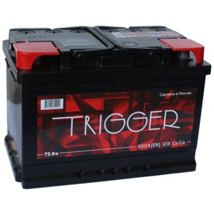 

Аккумуляторная батарея Trigger 75 Ач 6СТ-75.0 VL, обратная полярность