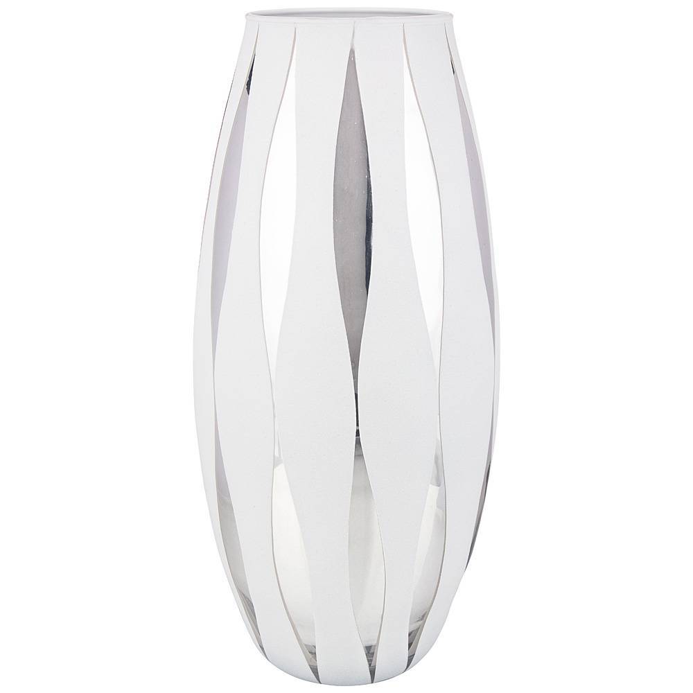 

Ваза amarillys hilary silver white высота 37см