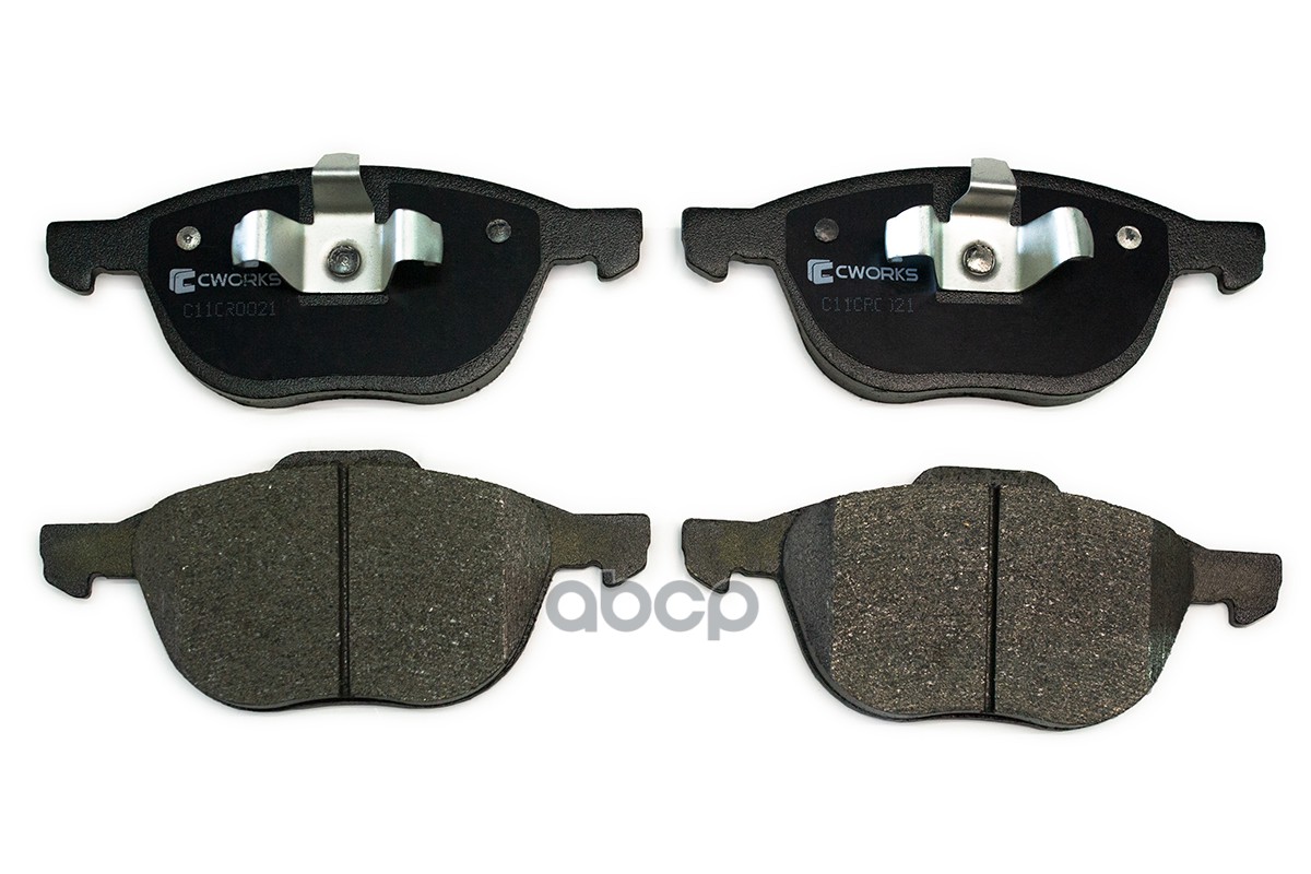 

Тормозные Колодки Передние (Low Metallic) Cworks C11cr0021 CWORKS арт. C11CR0021