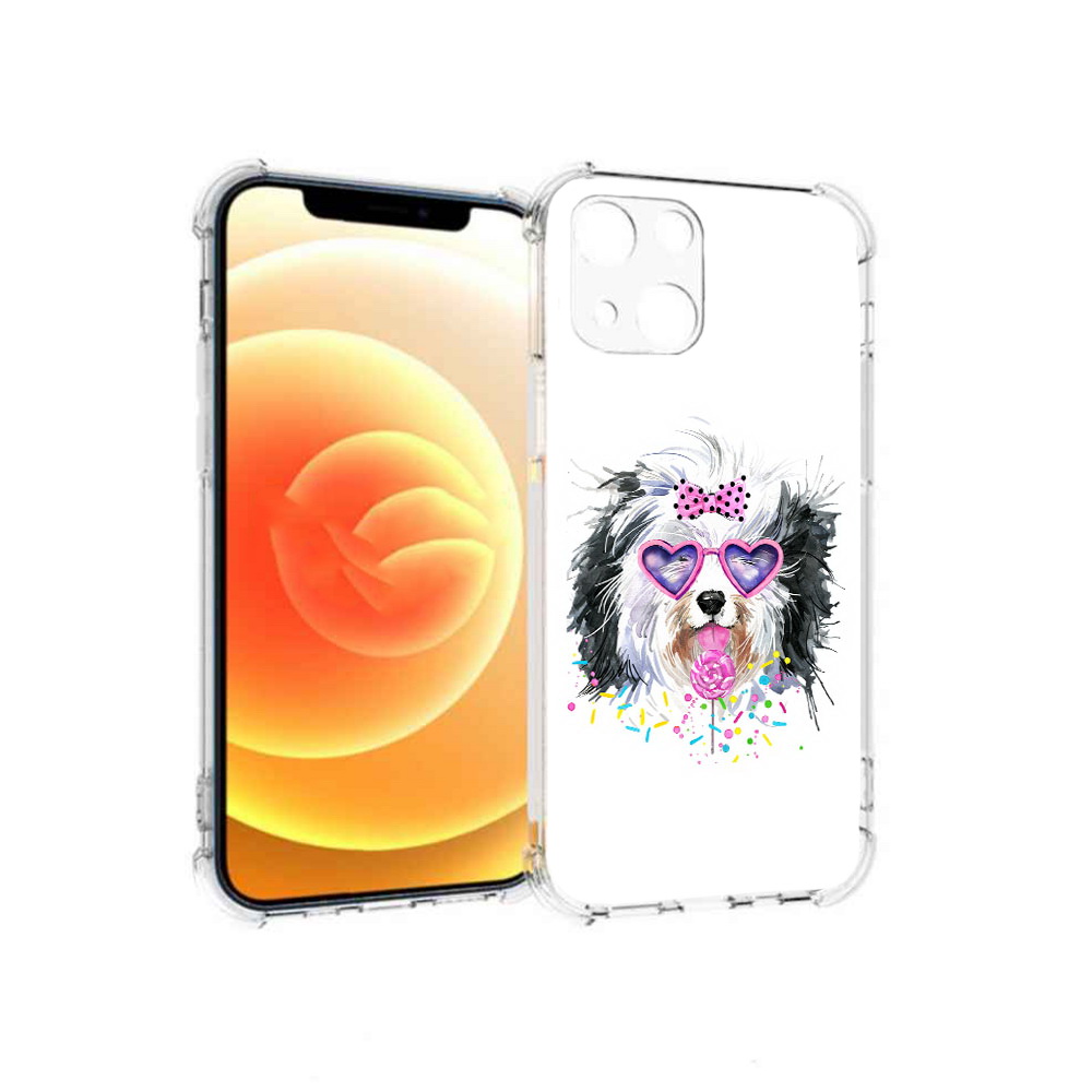 

Чехол MyPads Tocco для Apple iPhone 13 пушистик (PT163239.611.559), Прозрачный, Tocco