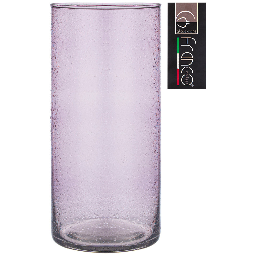 

Ваза cilindro lilac drops высота 26см диаметр 12см