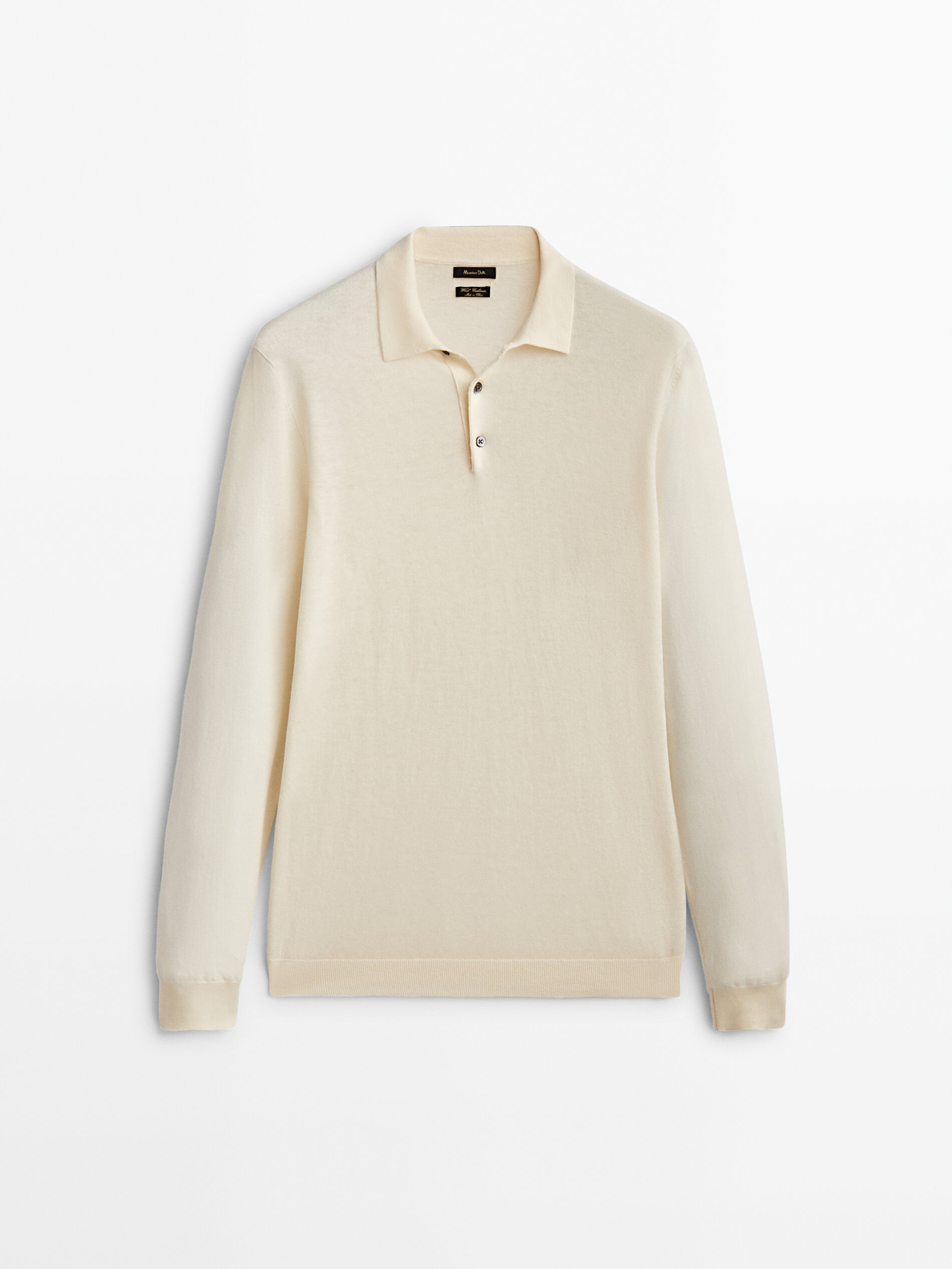 

Джемпер мужской Massimo Dutti 00973415712 белый XL, 00973415712