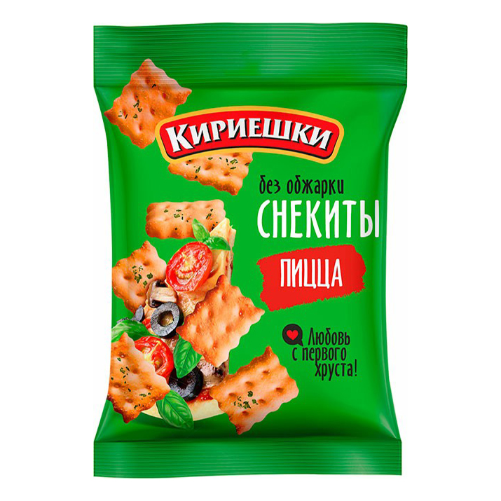 Крекеры Кириешки Снекиты пицца 60 г