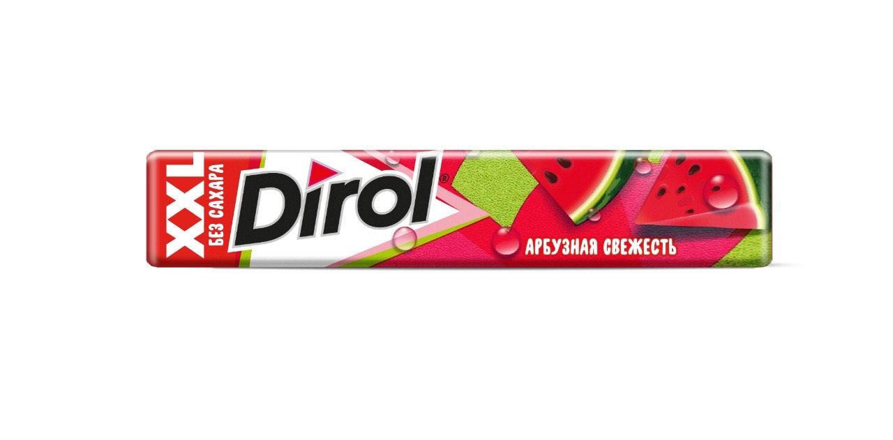 Жевательная резинка Dirol XXL арбуз 19 г 62₽