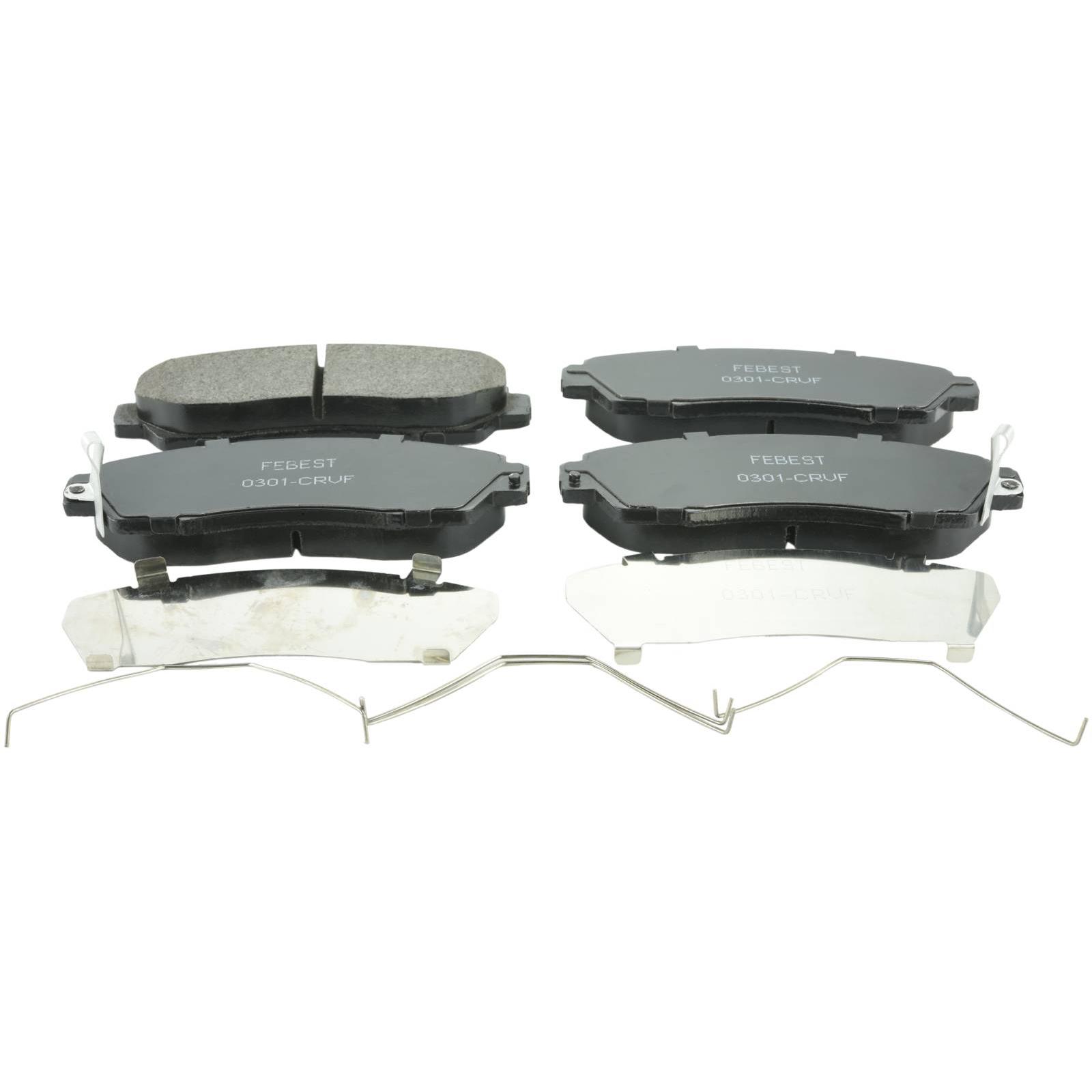 

Тормозные колодки FEBEST передние 0301crvf