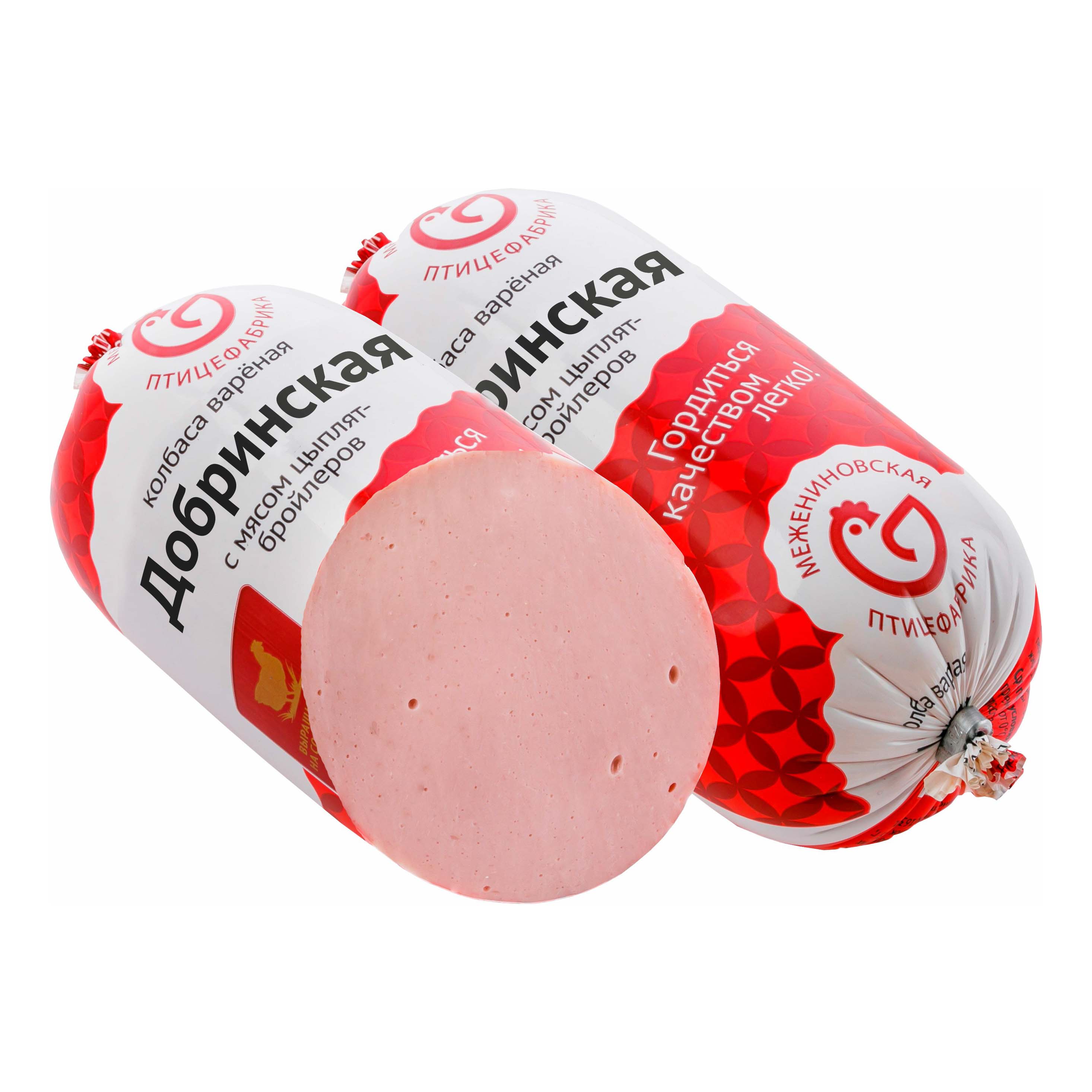 

Колбаса вареная Межениновская птицефабрика Добринская 450 г