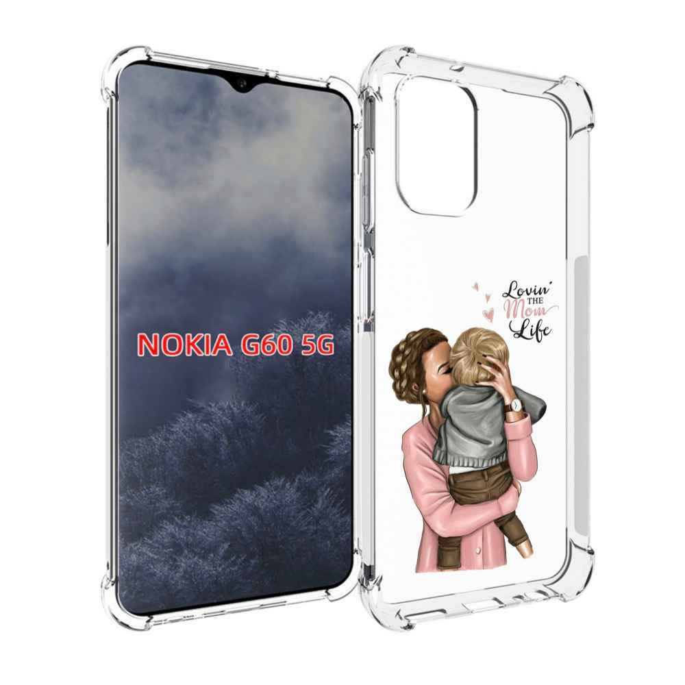 

Чехол MyPads Любовь-мамы детский для Nokia G60 5G, Прозрачный, Tocco