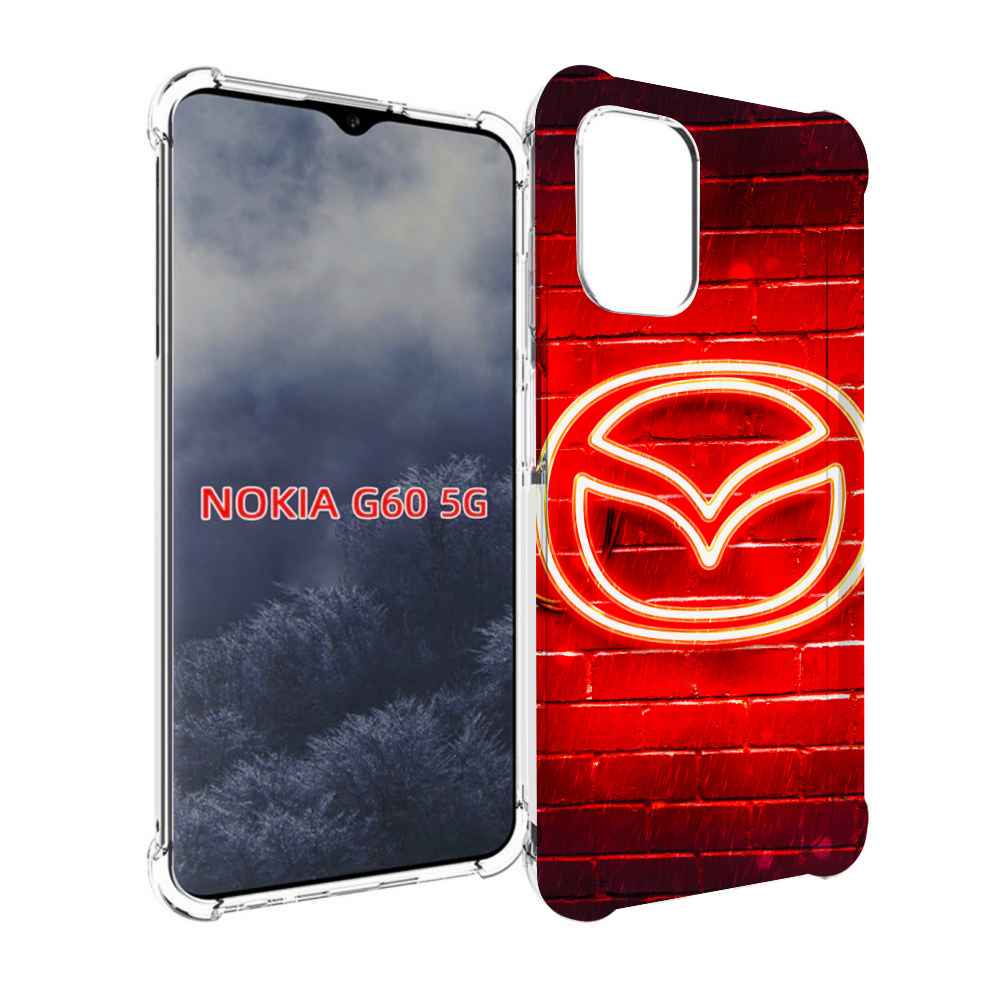 

Чехол MyPads Мазда для Nokia G60 5G, Прозрачный, Tocco