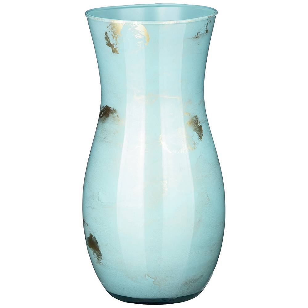 

Ваза claudia golden marble blue высота 26см