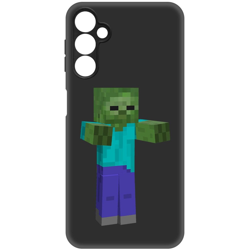 

Чехол-накладка Софт Minecraft-Гигант для Samsung Galaxy A24 (A245), Черный, 418031