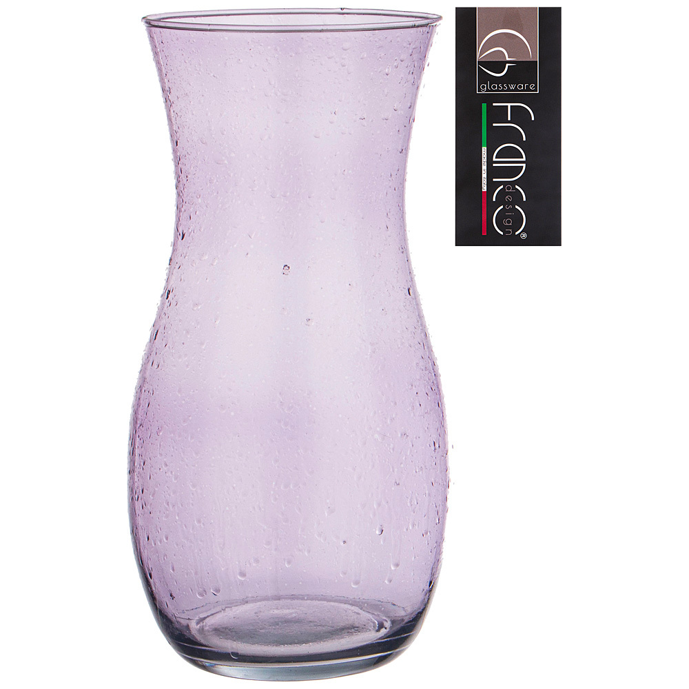 

Ваза claudia lilac drops высота 26см