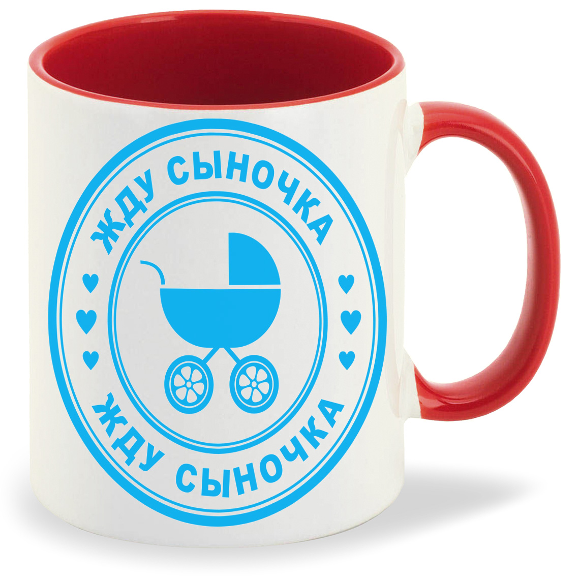 

Кружка CoolPodarok жду сыночка пузожитель, жду сыночка пузожитель