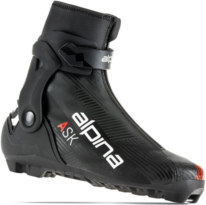 фото Лыжные ботинки alpina action skate black/white/red (eur:42)