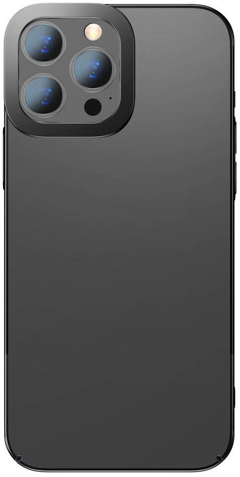 фото Чехол baseus glitter case pc with metal armor для iphone 13 pro, цвет черный (armc000101)