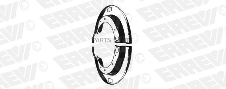 

ERREVI 733068 ER733068_комплект щитков пылезащитных! на сторону 272x463x49\ DAF F/CF65/75/
