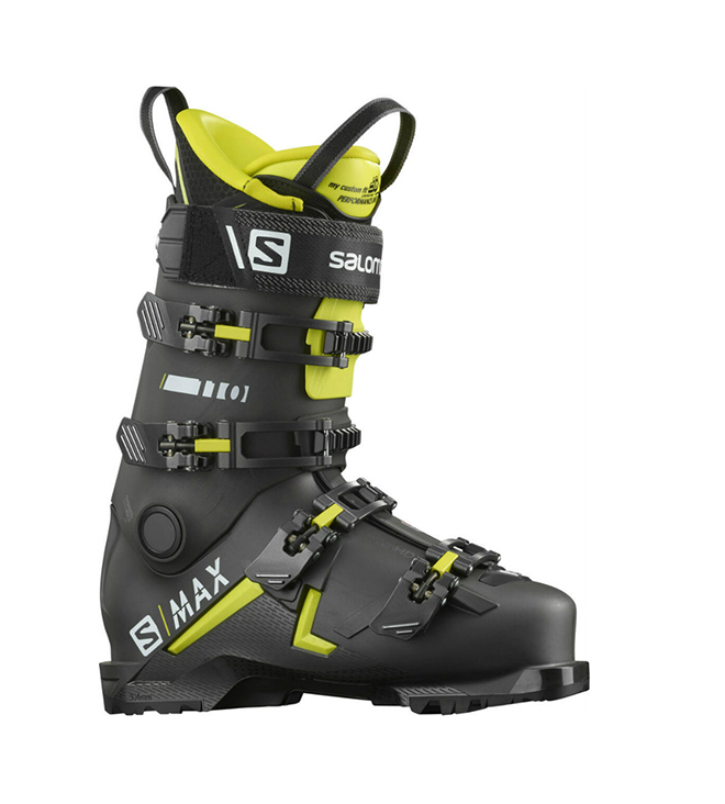 фото Горнолыжные ботинки salomon s/max 110 gw belluga/acid green (21/22) (28.5)