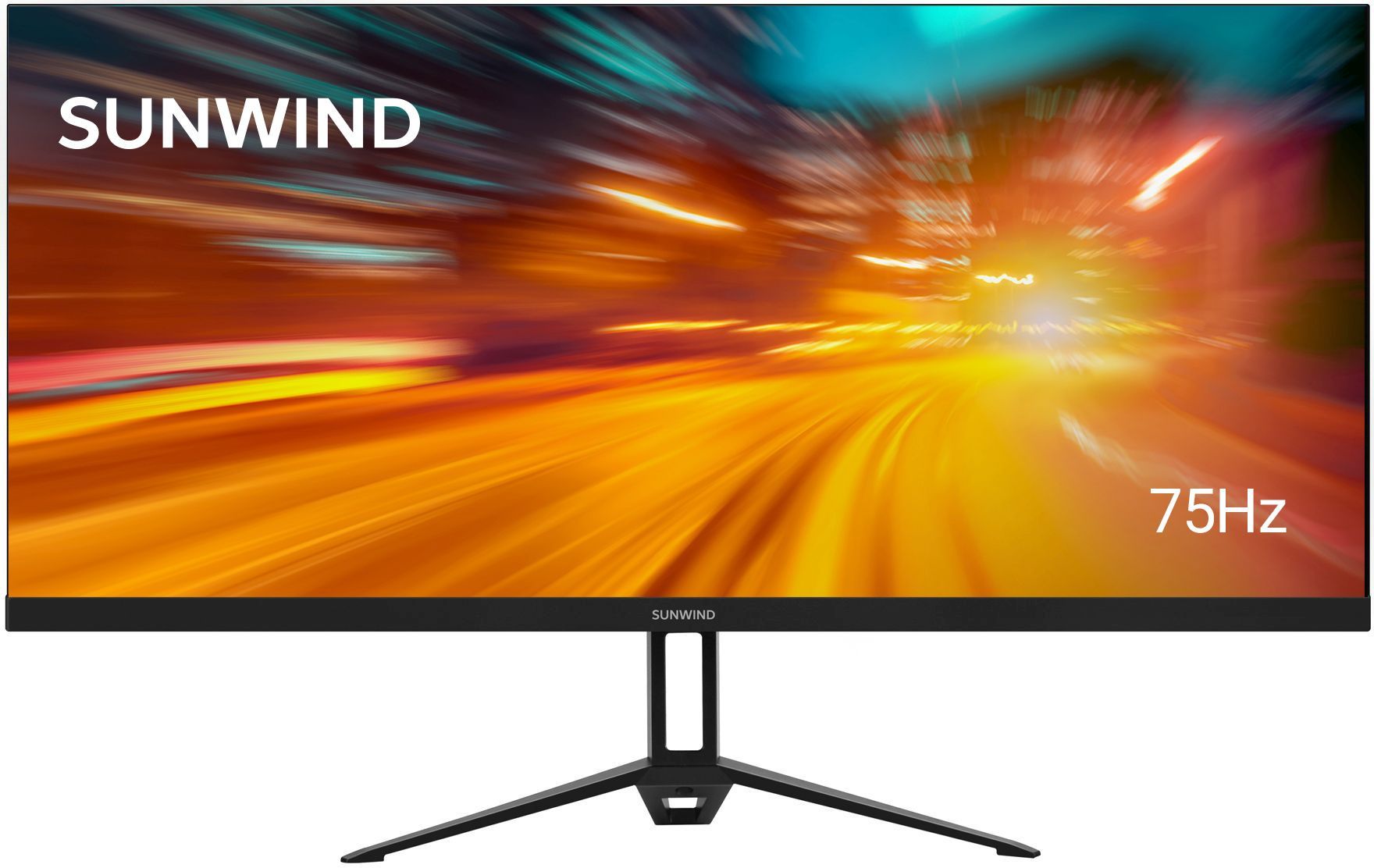 

29" Монитор Sunwind SM-29FI202 черный 75Hz 1920x1080 IPS, SM-29FI202