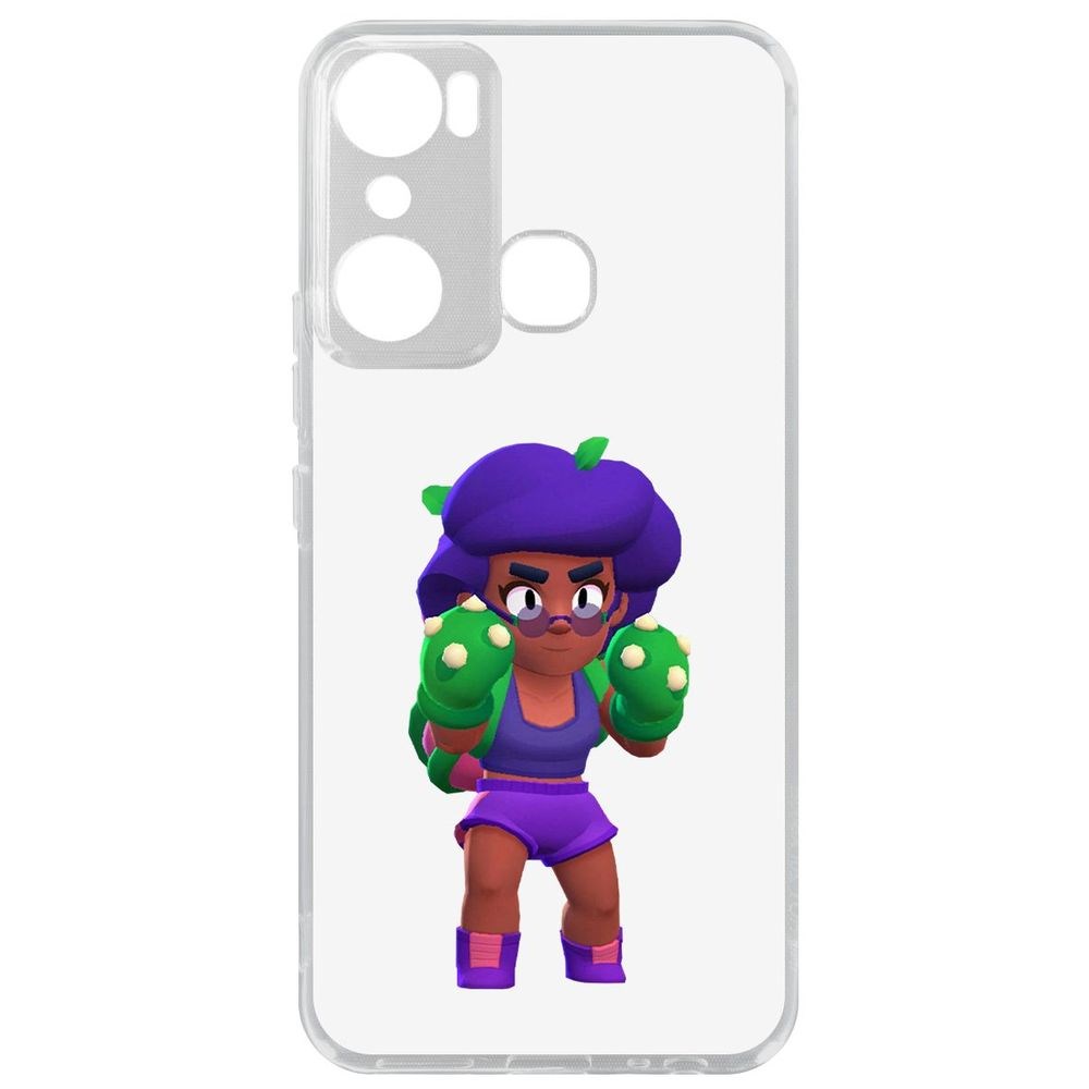 

Чехол-накладка Кейс Brawl Stars-Роза для Infinix Hot 20i