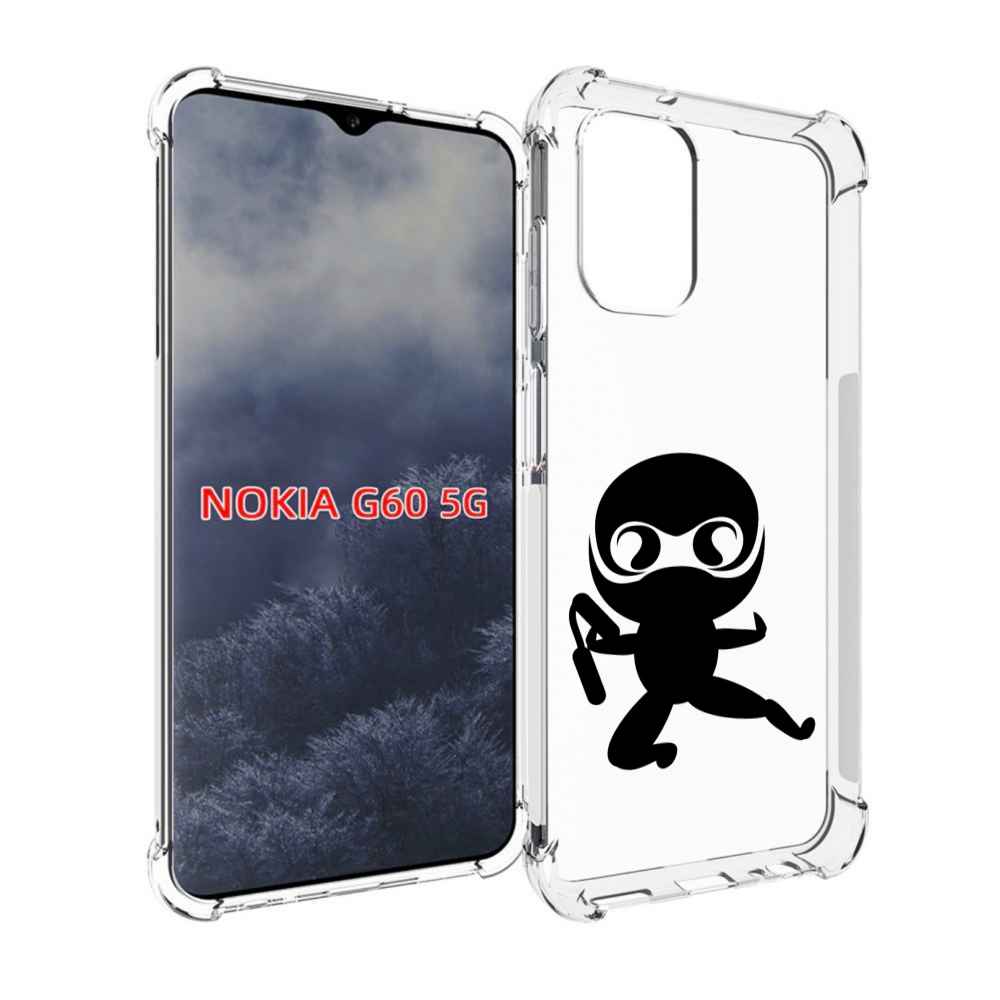 

Чехол MyPads Ниндзя для Nokia G60 5G, Прозрачный, Tocco