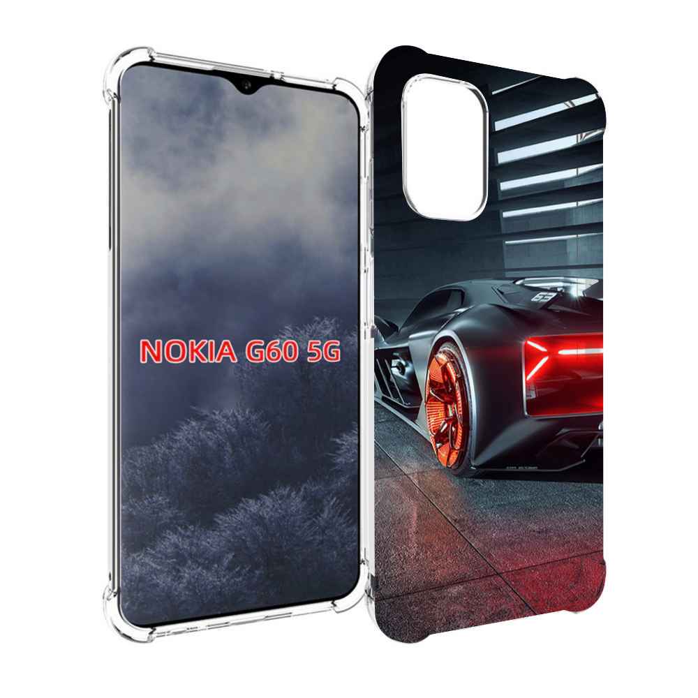 

Чехол MyPads Ночной-город мужской для Nokia G60 5G, Прозрачный, Tocco