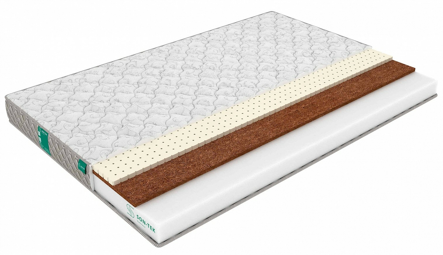 

Матрас Sleeptek Mono LatexStrong 10 140х215, Белый;серый, Roll Latex Strong 10