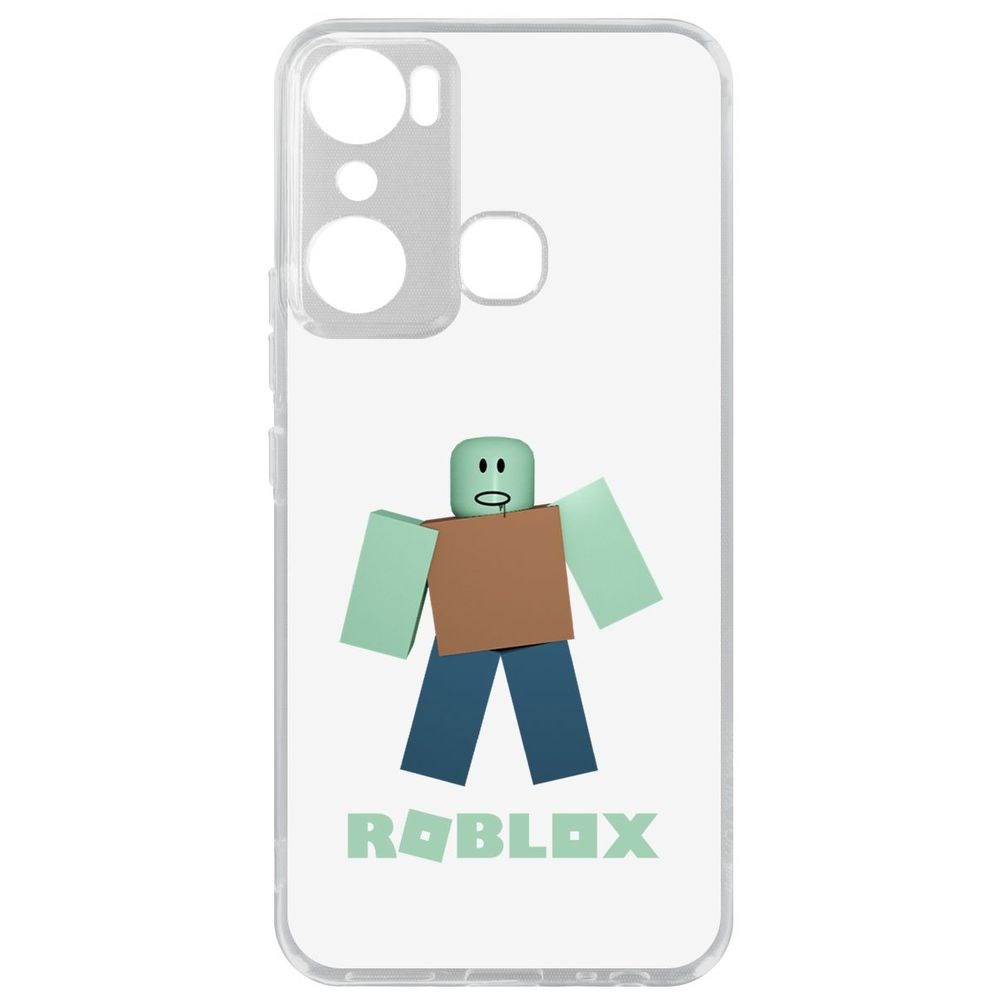 

Чехол-накладка Кейс Roblox-Зомби для Infinix Hot 20i, Прозрачный