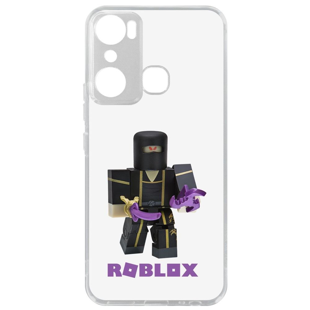 

Чехол-накладка Кейс Roblox-Ниндзя Ассасин для Infinix Hot 20i, Прозрачный
