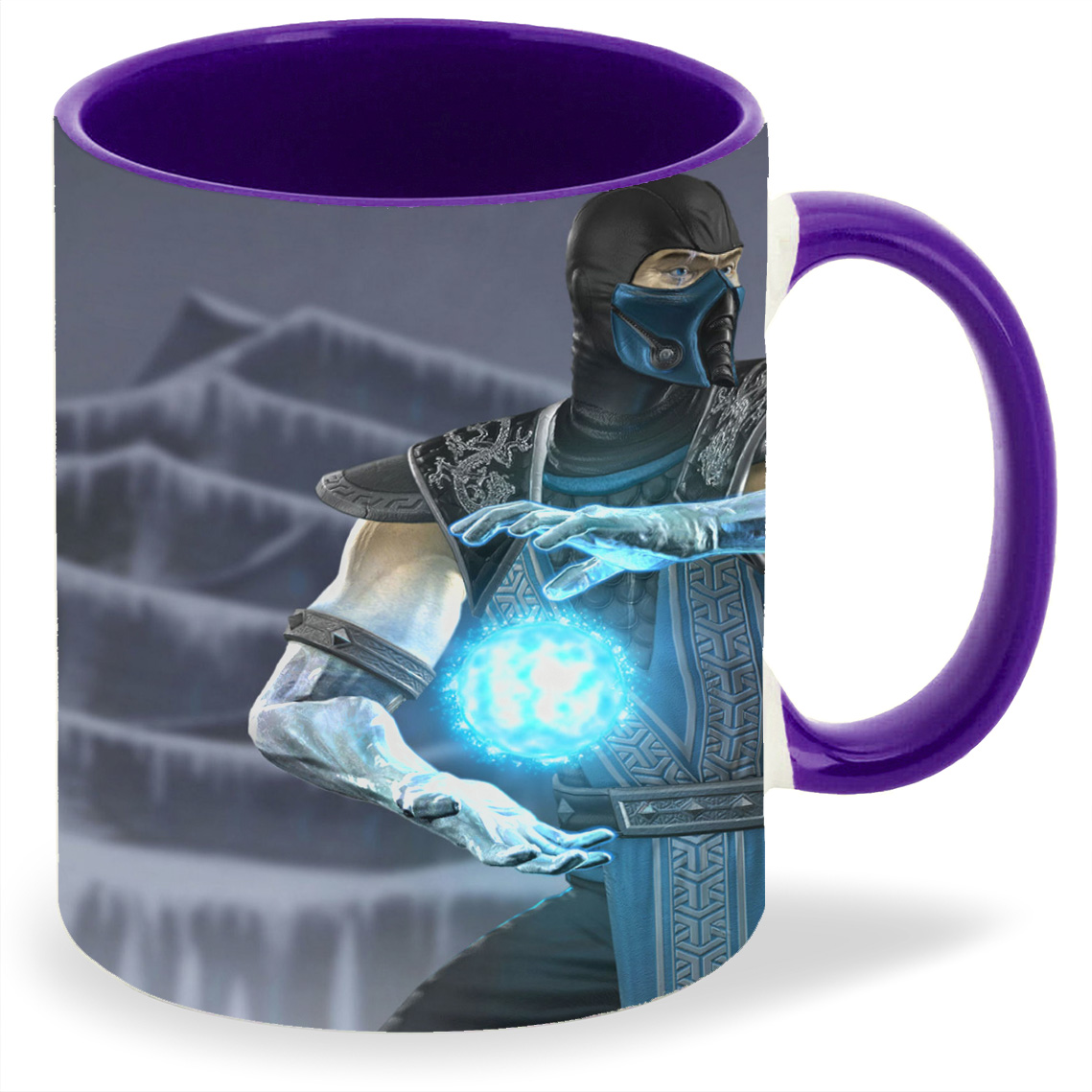 

Кружка CoolPodarok mortal kombat Саб Зиро Ледяная сфера, mortal kombat Саб Зиро Ледяная сфера