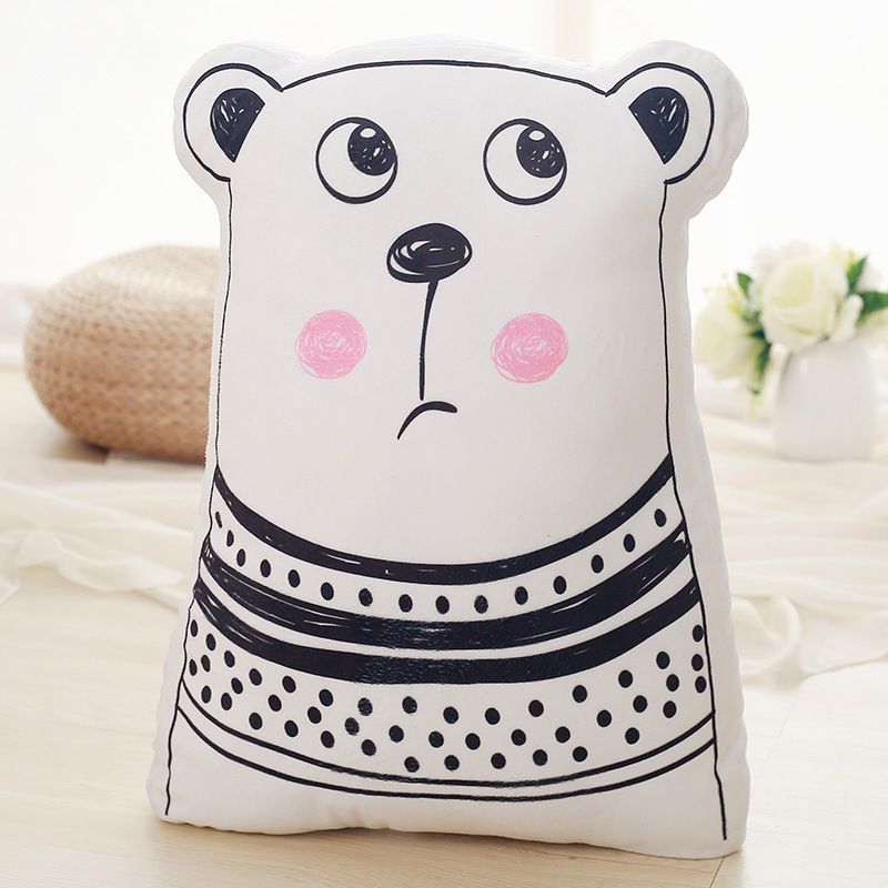 

Подушка Nordic Pillow Bear, Белый