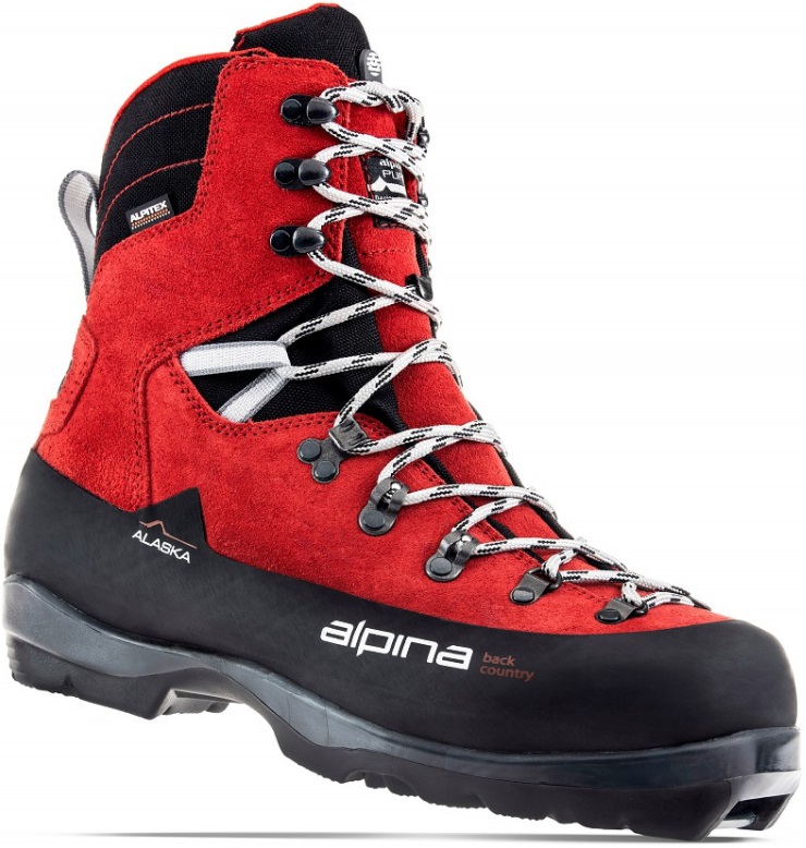 фото Лыжные ботинки alpina alaska red (eur:42)