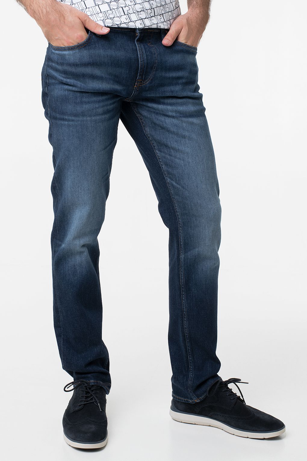 

Джинсы мужские Guess M2YAN2 D4Q41 синие 46/170-177, Синий, M2YAN2 D4Q41