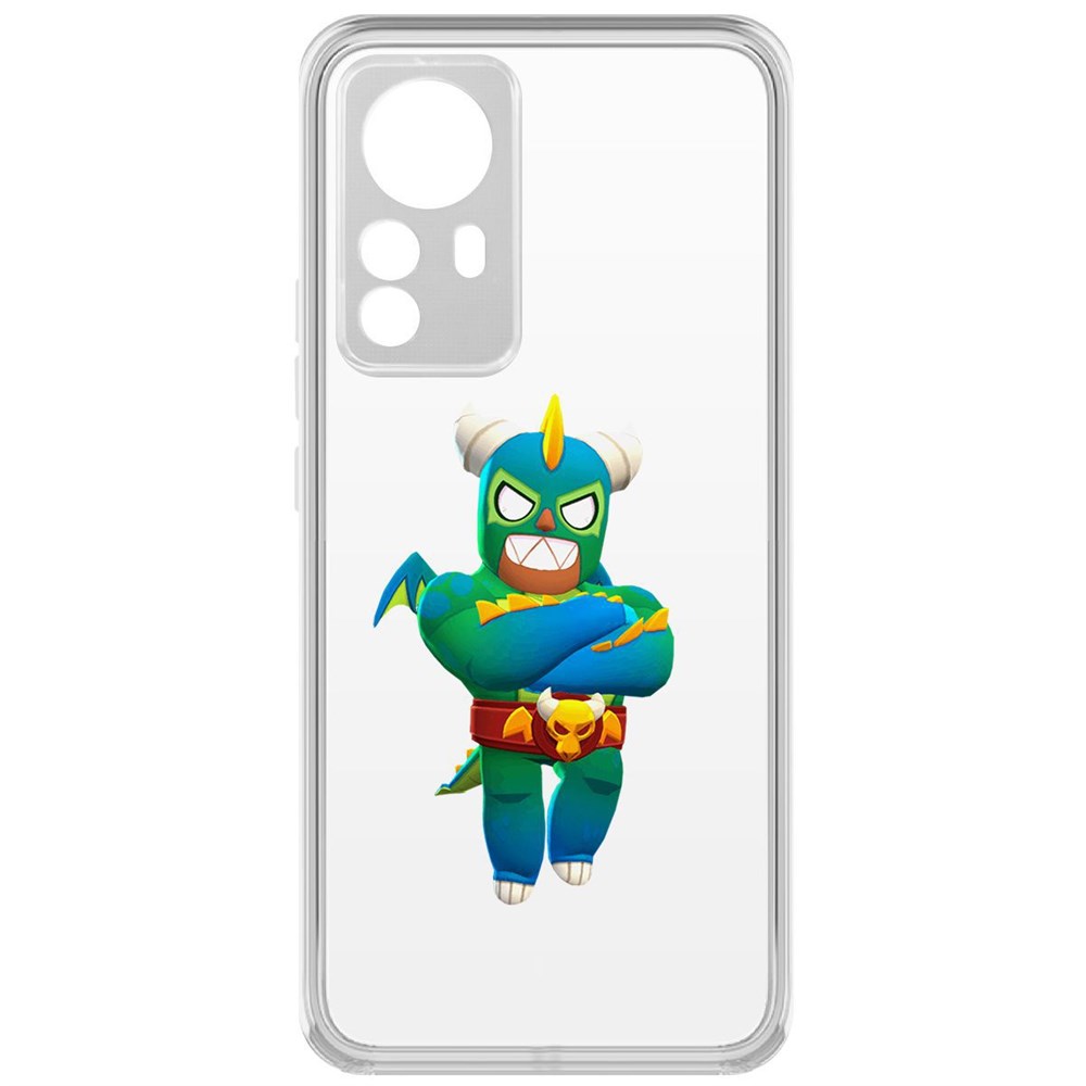 Чехол-накладка Brawl Stars-Эль Дракон Вердозо для Xiaomi 12 Pro