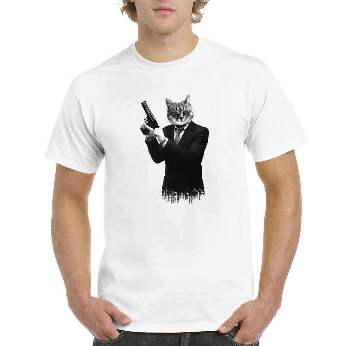 

Футболка унисекс CoolPodarok 2M015691 белая 52 RU, Белый, 2M015691