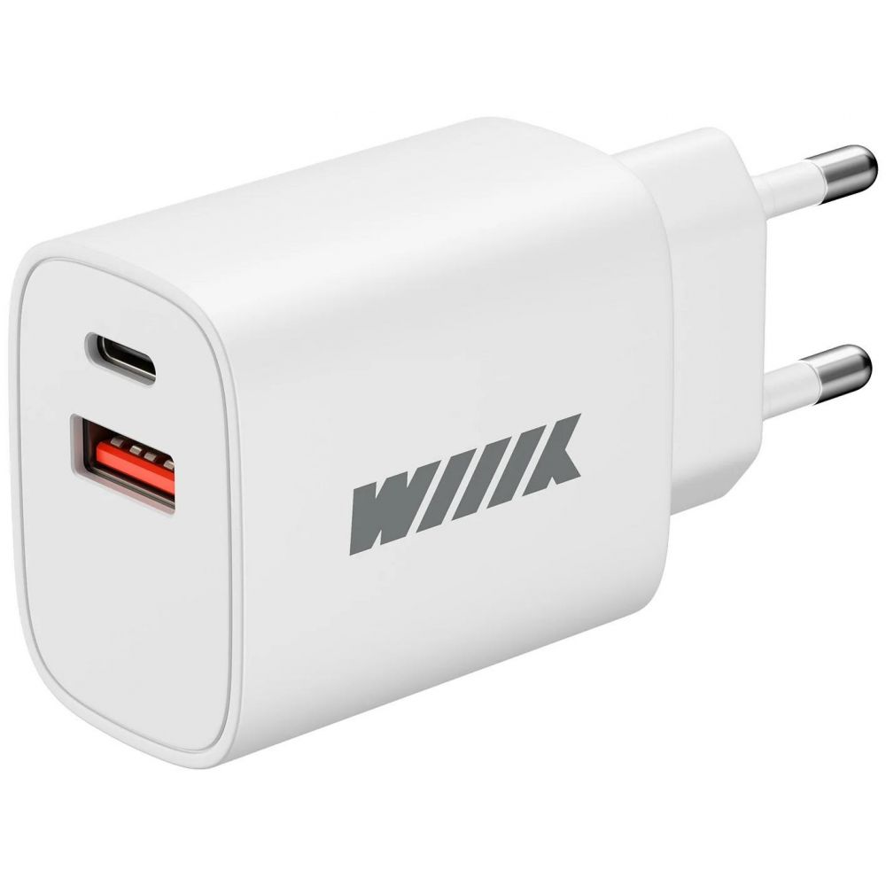 

Сетевое зарядное устройство Wiiix UNN-4-2-01-QC 1xUSB Type-C, 1xUSB 1.5 А, белый