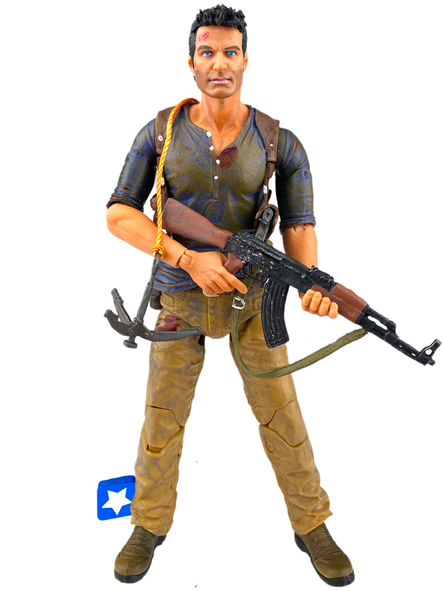 Фигурка StarFriend Анчартед Нейтан Дрейк Uncharted 4 Nathan Drake подвижная аксесуары 17см 3215₽