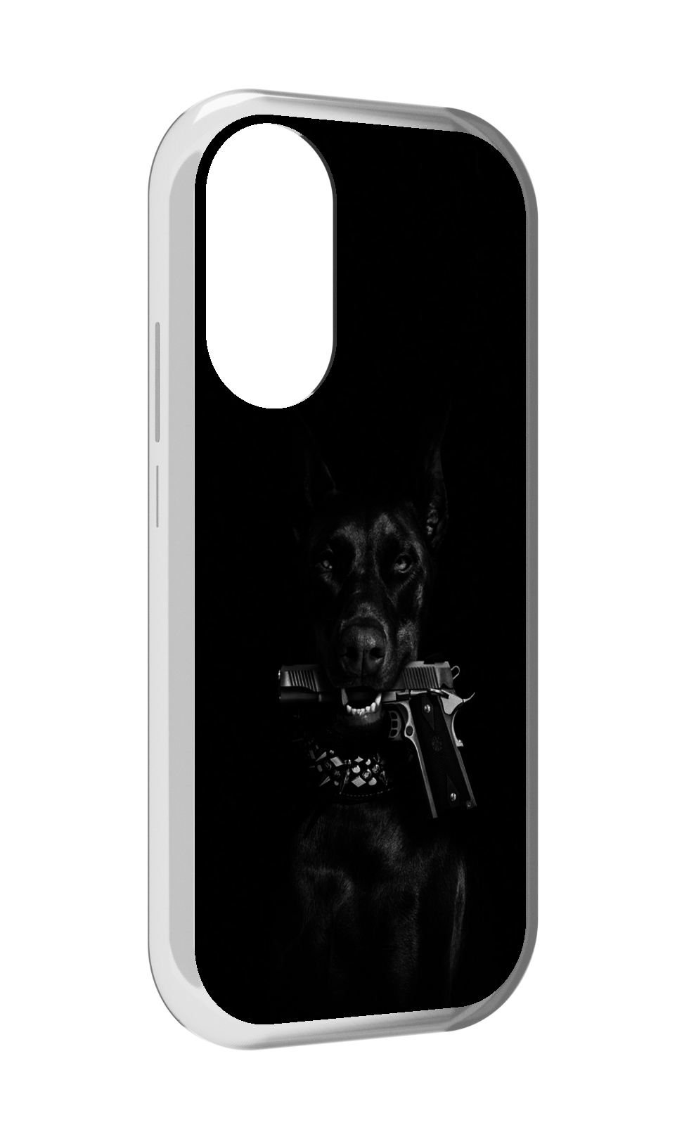 

Чехол MyPads доберман мужской для Honor X7, Прозрачный, Tocco