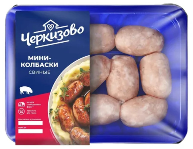 

Мини-колбаски Черкизово свиные, охлаждённые, 360 г