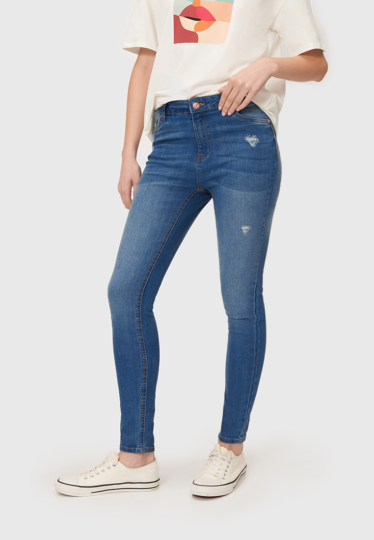 

Джинсы женские Modis M211D00049S552J68 синие 27, M211D00049