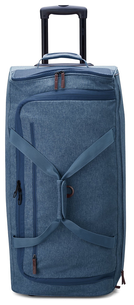 

Дорожная сумка унисекс DELSEY 00381324002 синяя, 77х38х37.5 см, Синий, 00381324002