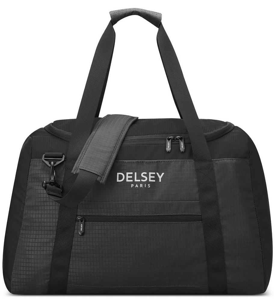 

Дорожная сумка унисекс DELSEY 00333540300 черная, 54х24х35 см, Черный, 00333540300