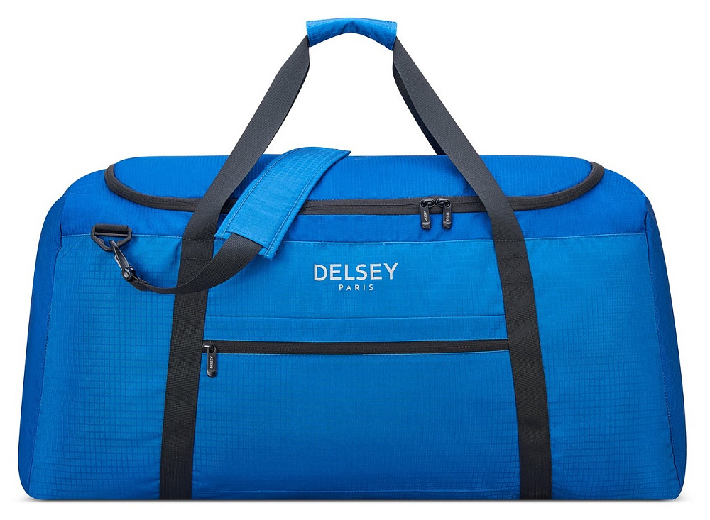 

Дорожная сумка унисекс DELSEY 00333540702 синяя, 79х37.5х39.5 см, Синий, 00333540702